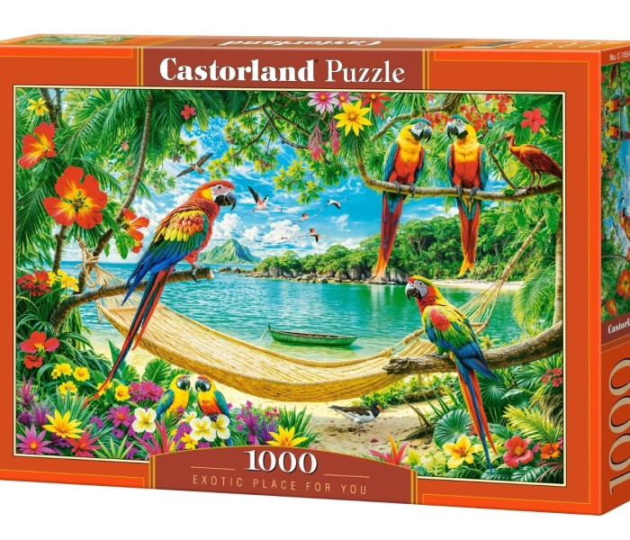 Puzzle - Castorland - Exotické místo pro vás