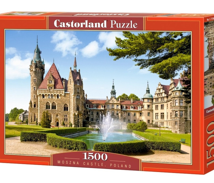 Puzzle - Castorland - Hrad Moszna, Polsko