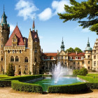 Puzzle - Castorland - Hrad Moszna, Polsko