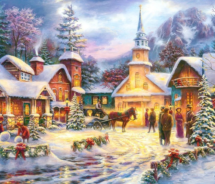 Puzzle - Castorland - Víra běží hluboko