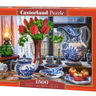 Puzzle - Castorland - Zátiší s tulipány