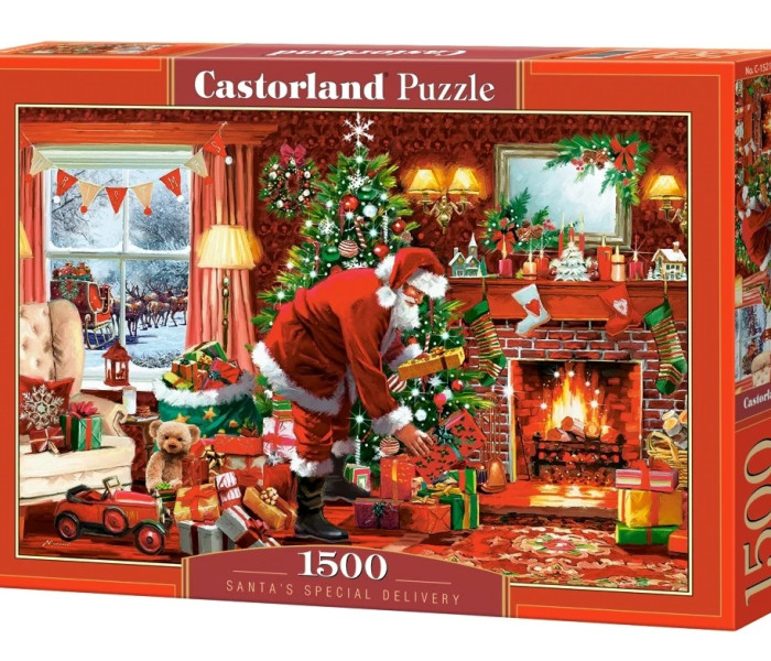 Puzzle - Castorland - Santa s Special Delivery