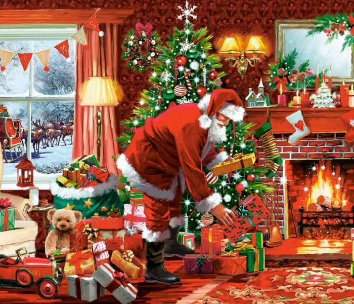Puzzle - Castorland - Santa s Special Delivery
