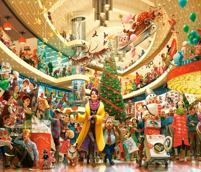 Puzzle - Castorland - Bláznivé nakupování