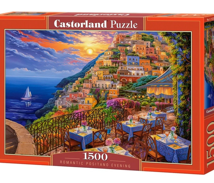 Puzzle - Castorland - Romantický večer Positano