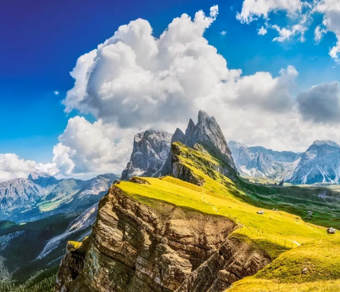 Puzzle - Castorland - Majestátní Dolomity, Itálie