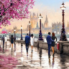 Puzzle - Castorland - Podél řeky