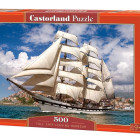 Puzzle - Castorland - Tall Ship opouštějící přístav