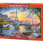 Puzzle - Castorland - Čas na čaj v Paříži
