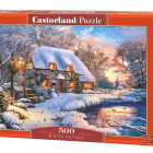 Puzzle - Castorland - Zimní chata