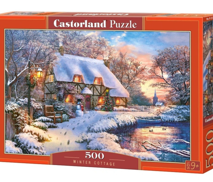Puzzle - Castorland - Zimní chata