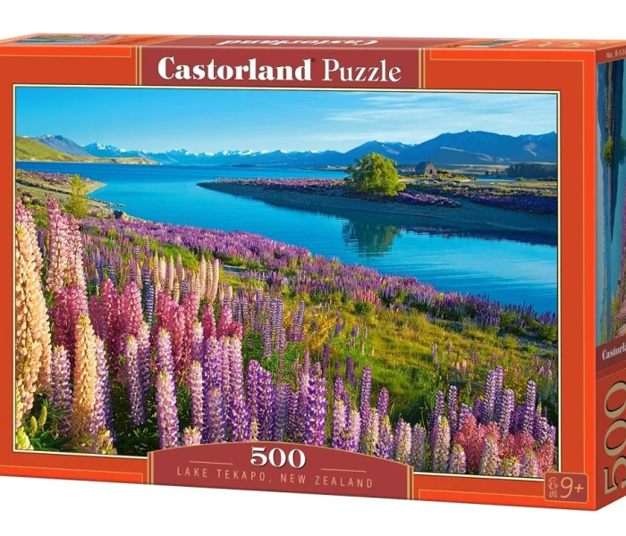 Puzzle - Castorland - Jezero Tekapo, Nový Zéland