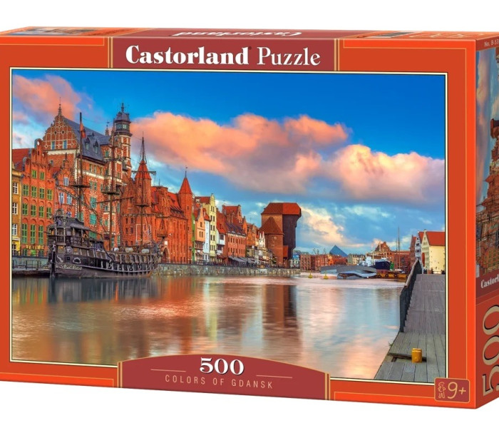Puzzle - Castorland - Barvy Gdaňsku