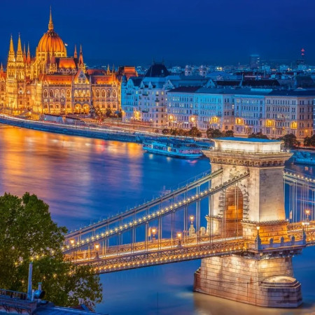 Budapešť v noci