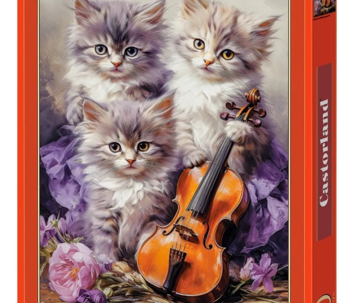 Puzzle - Castorland - Hudební koťátka