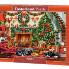 Puzzle - Castorland - Útulný krb