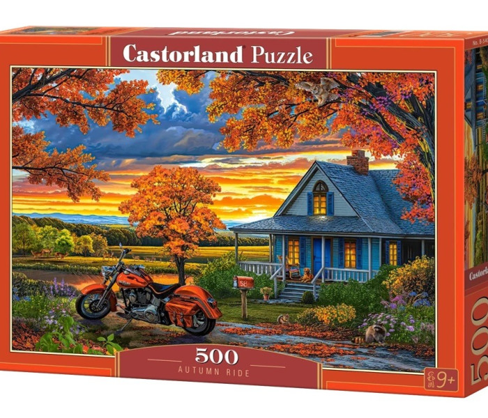 Puzzle - Castorland - Podzimní jízda