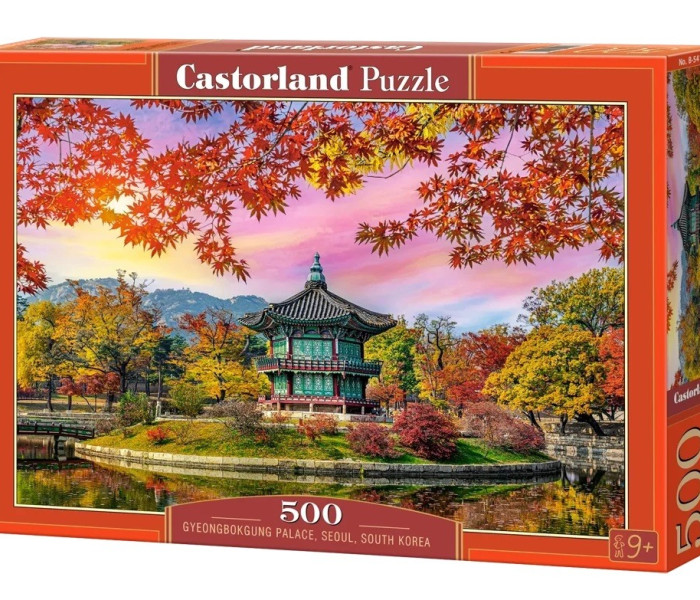 Puzzle - Castorland - Palác Gyeongbokgung, Soul, Jižní Korea