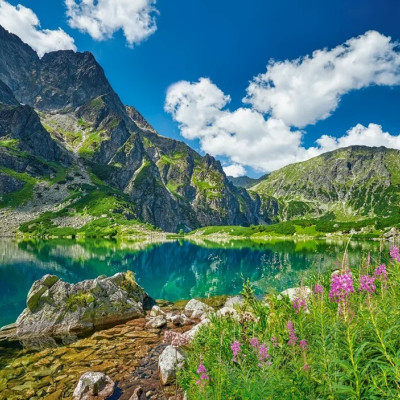 Czarny Staw pod Rysami, Tatry, Polsko