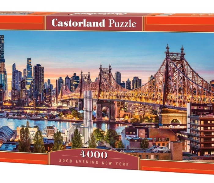 Puzzle - Castorland - Dobrý večer New Yorku