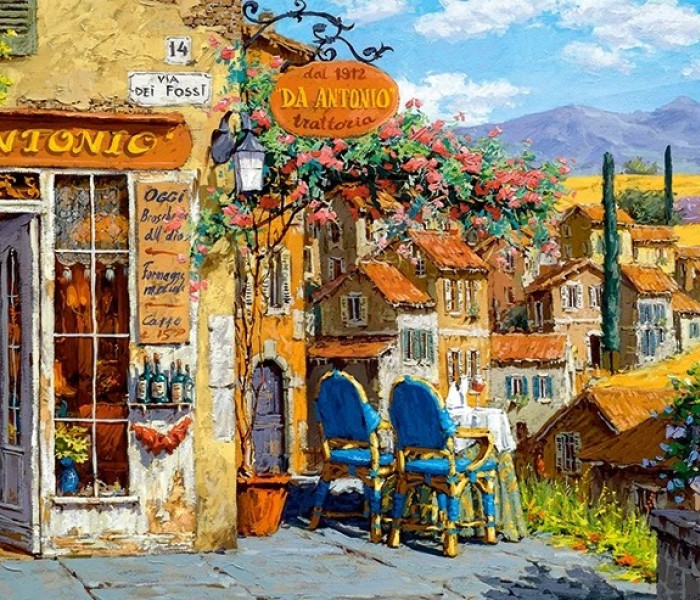 Puzzle - Castorland - Barvy Toskánska