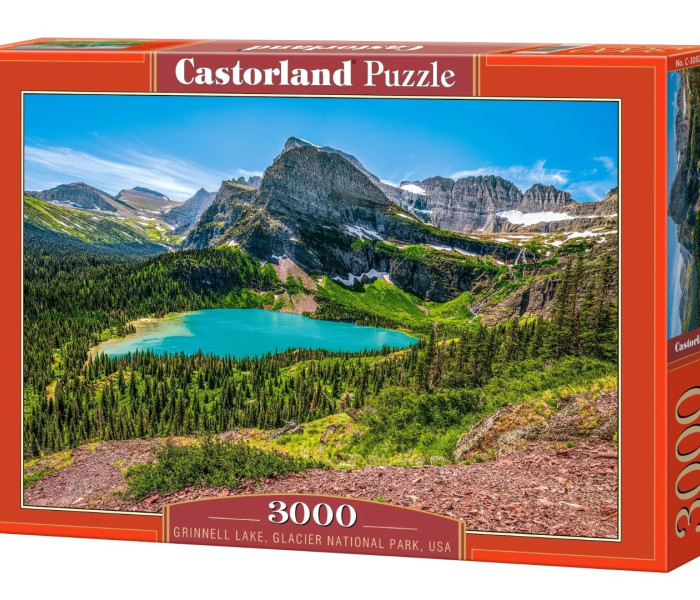 Puzzle - Castorland - Grinnell Lake, národní park Glacier, USA