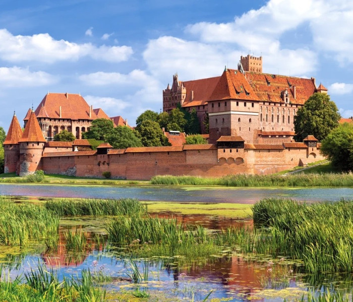 Puzzle - Castorland - Hrad Malbork, Polsko