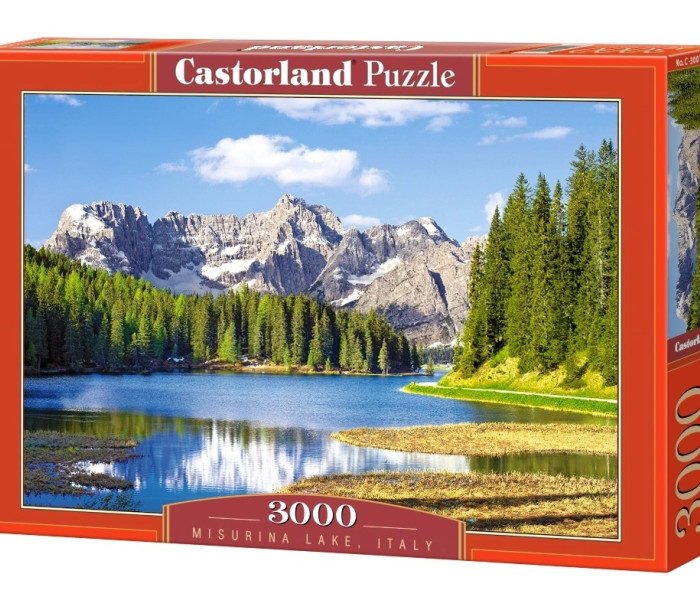 Puzzle - Castorland - Jezero Misurina, Itálie