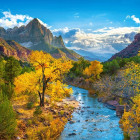 Puzzle - Castorland - Podzim v národním parku Zion, USA