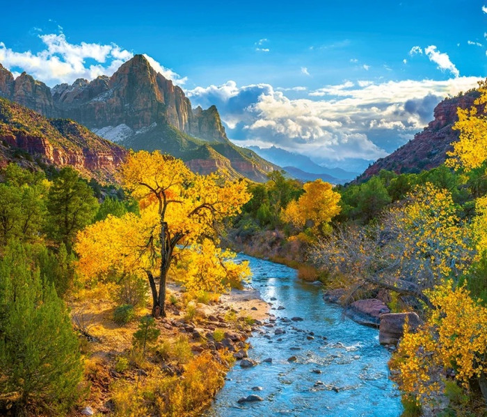 Puzzle - Castorland - Podzim v národním parku Zion, USA