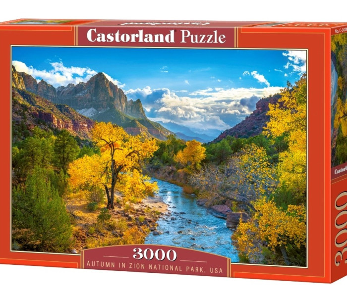 Puzzle - Castorland - Podzim v národním parku Zion, USA