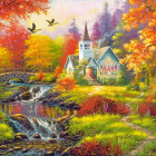 Puzzle - Castorland - Podzimní atmosféra