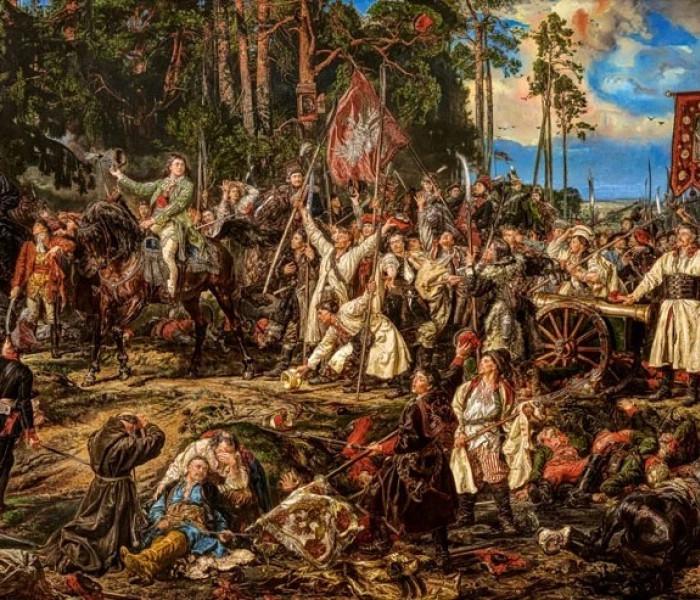 Puzzle - Castorland - Kościuszko v Racławicích, Jan Matejko