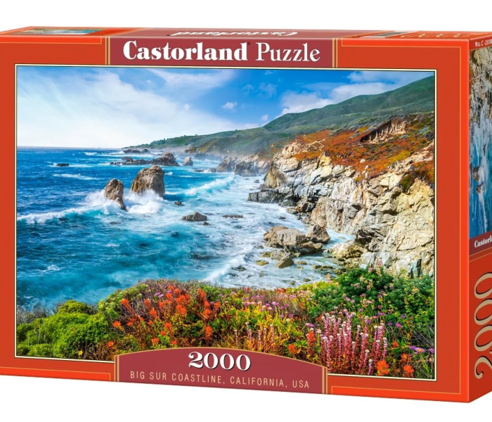 Puzzle - Castorland - Pobřeží Big Sur, Kalifornie, USA