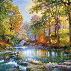 Puzzle - Castorland - Podél řeky