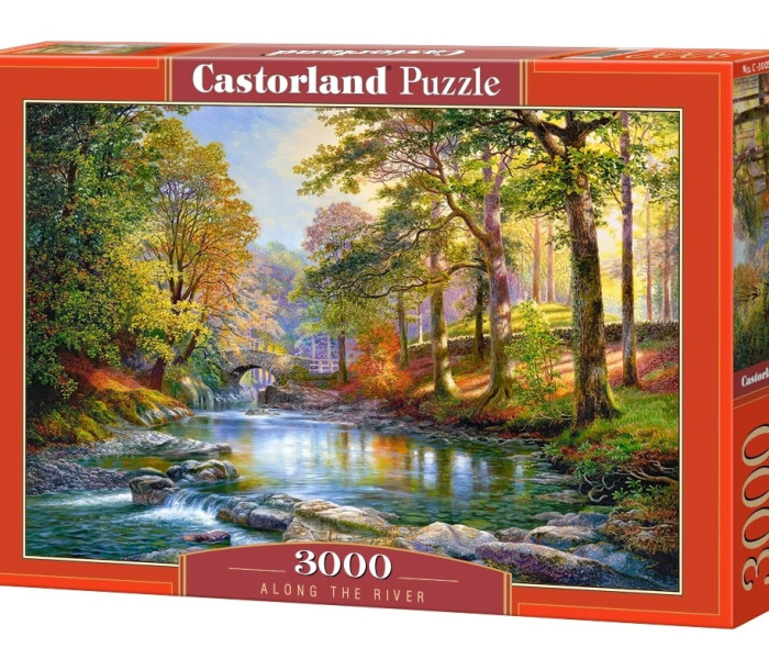 Puzzle - Castorland - Podél řeky