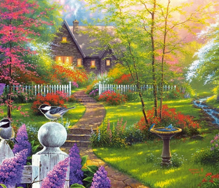 Puzzle - Castorland - Tajná zahrada
