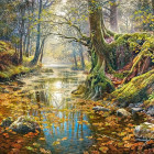 Puzzle - Castorland - Vzpomínka na podzimní les