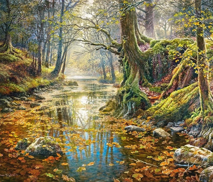 Puzzle - Castorland - Vzpomínka na podzimní les