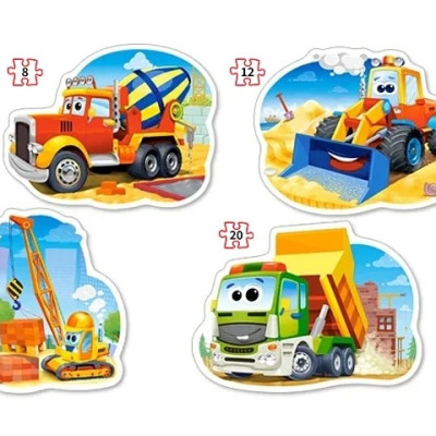 Stavební stroje - 4 v 1