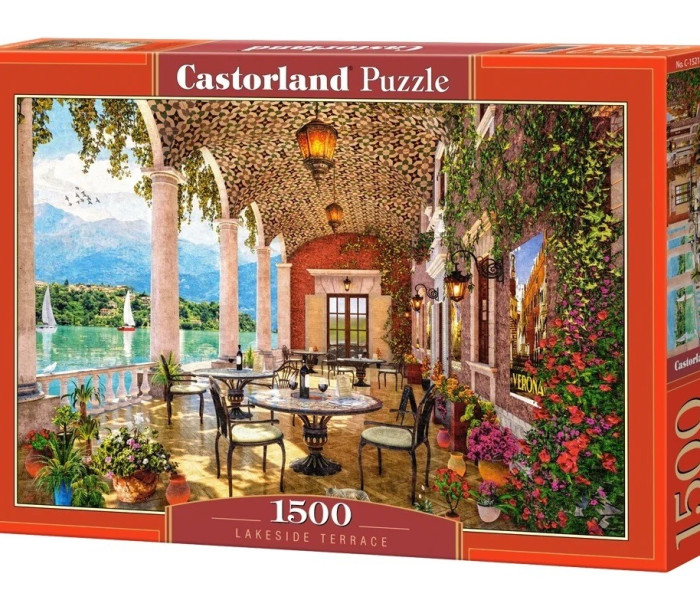 Puzzle - Castorland - Terasa u jezera