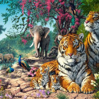 Puzzle - Castorland - Tygří rezervace