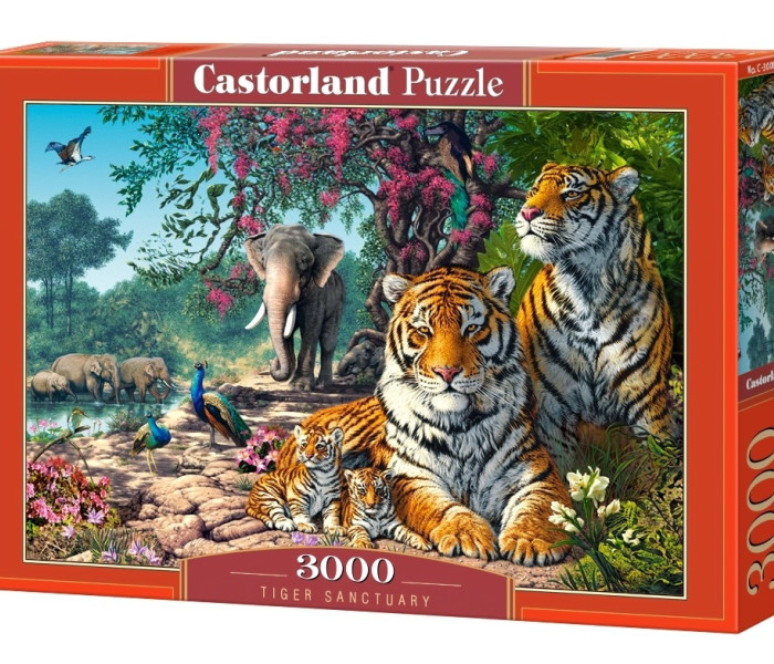 Puzzle - Castorland - Tygří rezervace