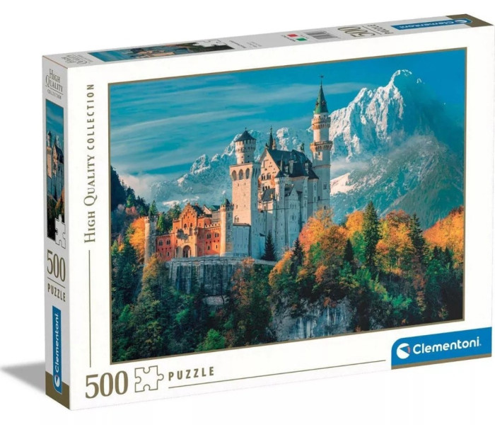 Puzzle - Clementoni - Zámek Neuschwanstein
