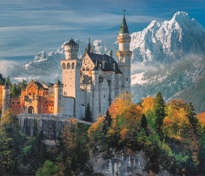 Puzzle - Clementoni - Zámek Neuschwanstein