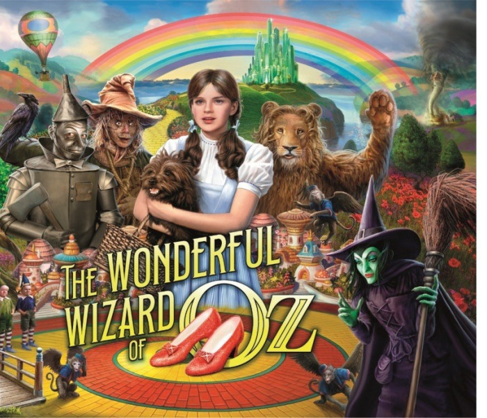 Puzzle - Clementoni - Čaroděj ze země Oz