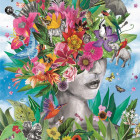 Puzzle - Clementoni - Hlava v džungli