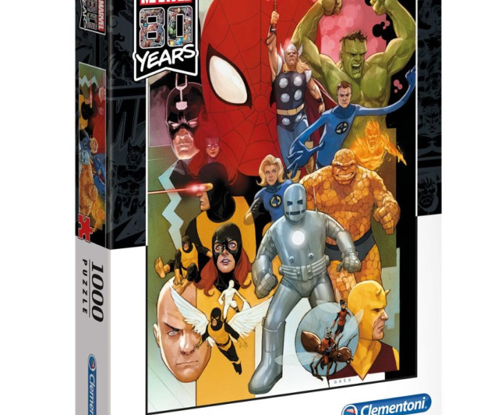 Puzzle - Clementoni - Hrdinové Marvel