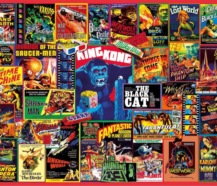 Puzzle - Clementoni - Klasické filmové thrillery