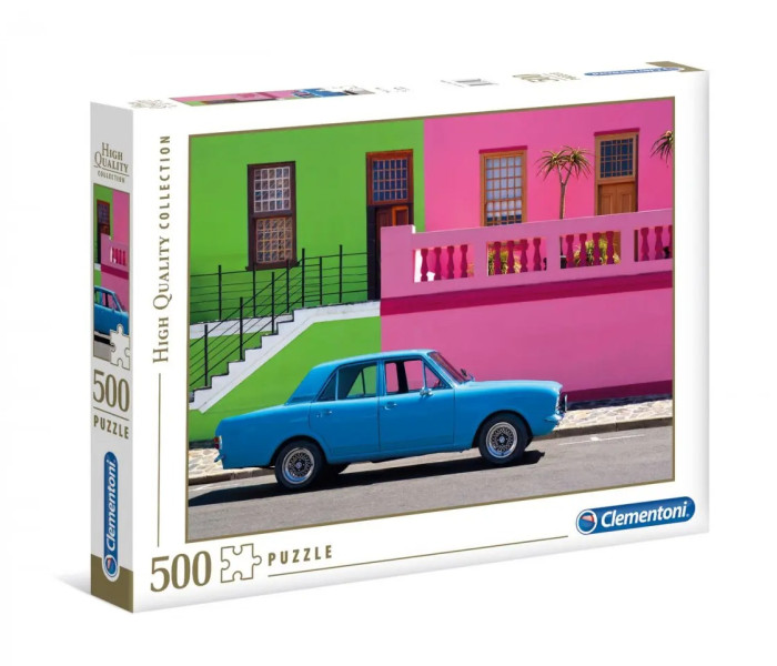 Puzzle - Clementoni - Modré auto